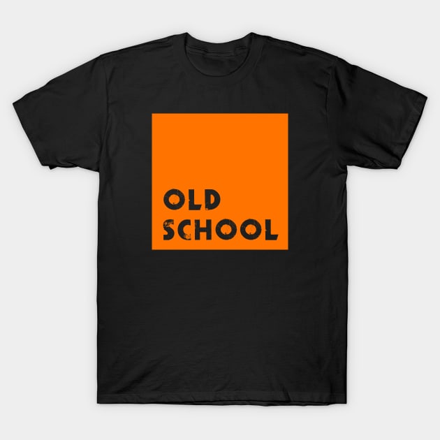 Official Old School Text Streetwear Fashion T-Shirt by PallKris